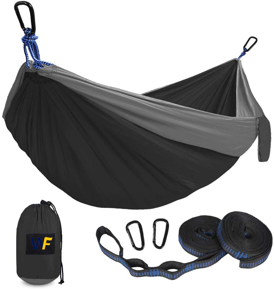 Portable Camping Hammock - Parachute Cloth Outdoor Hammock