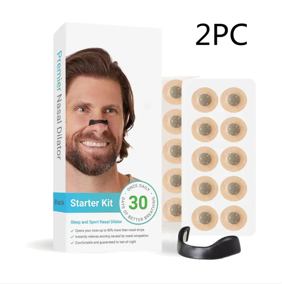 BREATHE EASY -  NASAL DILATORS