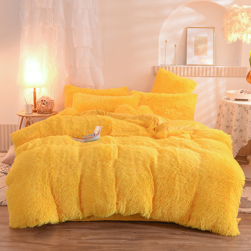 Luxury Fleece Duvet Cover - Plush Winter Bedding Set
