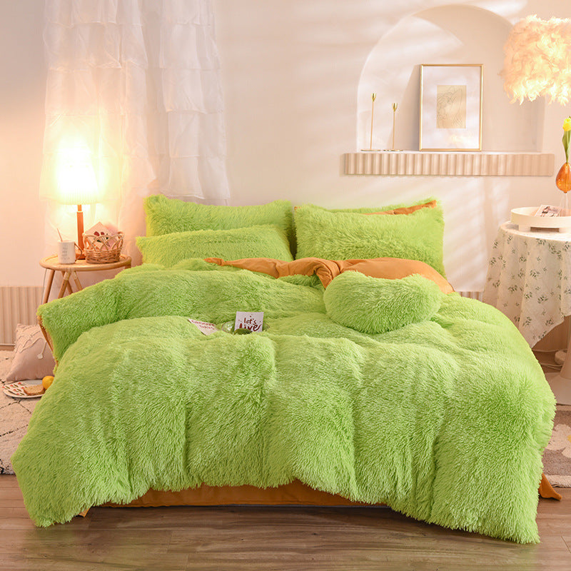 Luxury Fleece Duvet Cover - Plush Winter Bedding Set