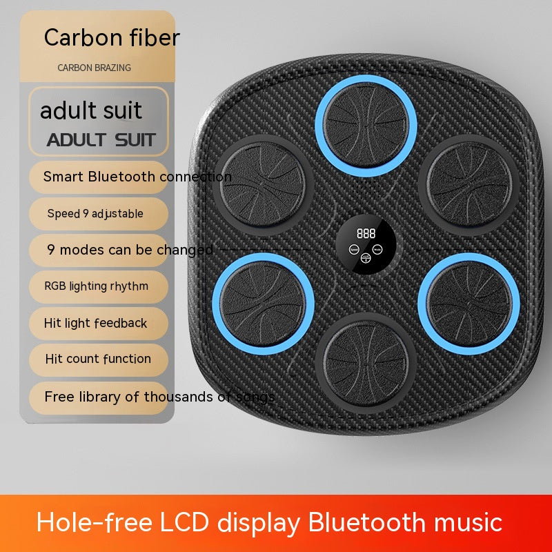 Music Boxing Wall Target - Interactive Fitness Training