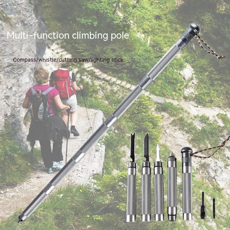 Tactical Folding Walking Device - Outdoor Survival Tool