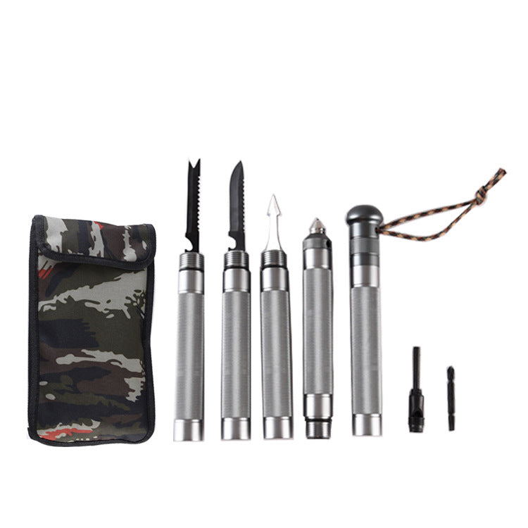 Tactical Folding Walking Device - Outdoor Survival Tool