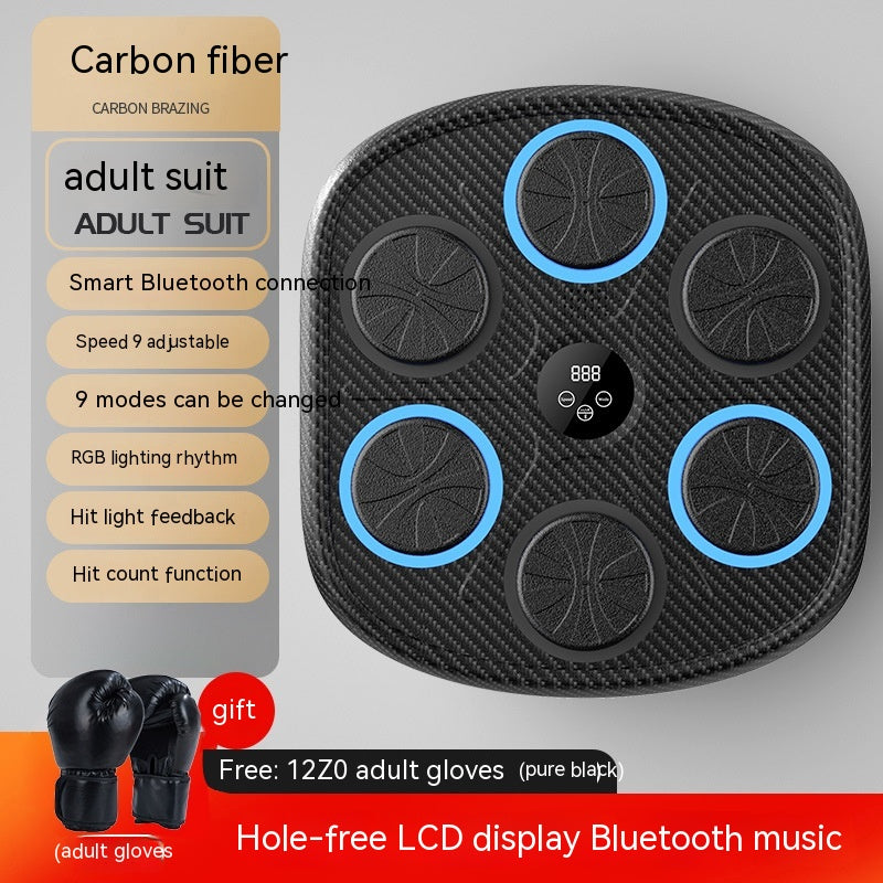 Music Boxing Wall Target - Interactive Fitness Training