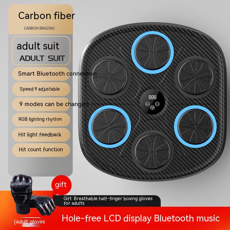 Music Boxing Wall Target - Interactive Fitness Training