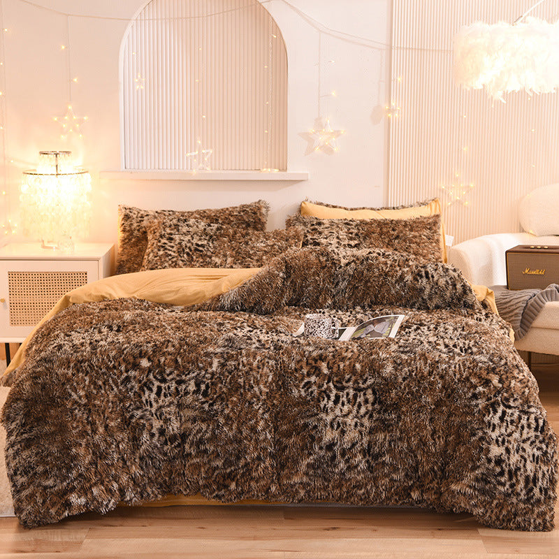 Luxury Fleece Duvet Cover - Plush Winter Bedding Set