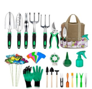 Premium Aluminum Garden Tool Set - Complete Gardening Kit