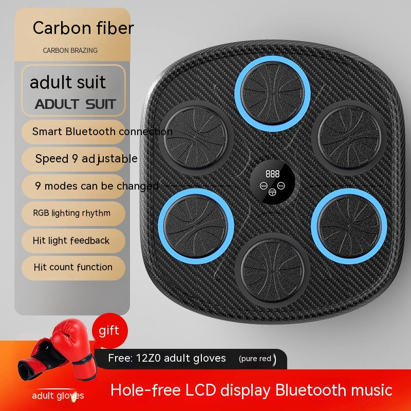 Music Boxing Wall Target - Interactive Fitness Training