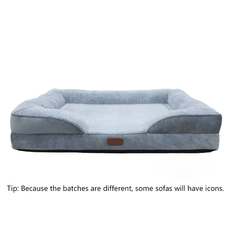 Premium Waterproof Dog Bed Sofa - Luxury Pet Nest