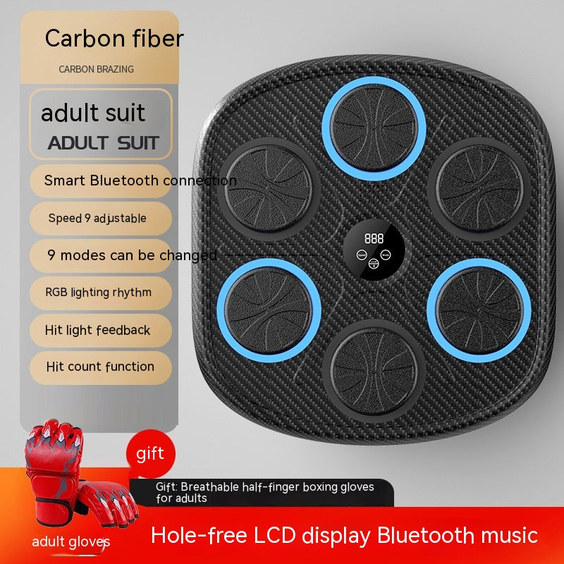 Music Boxing Wall Target - Interactive Fitness Training